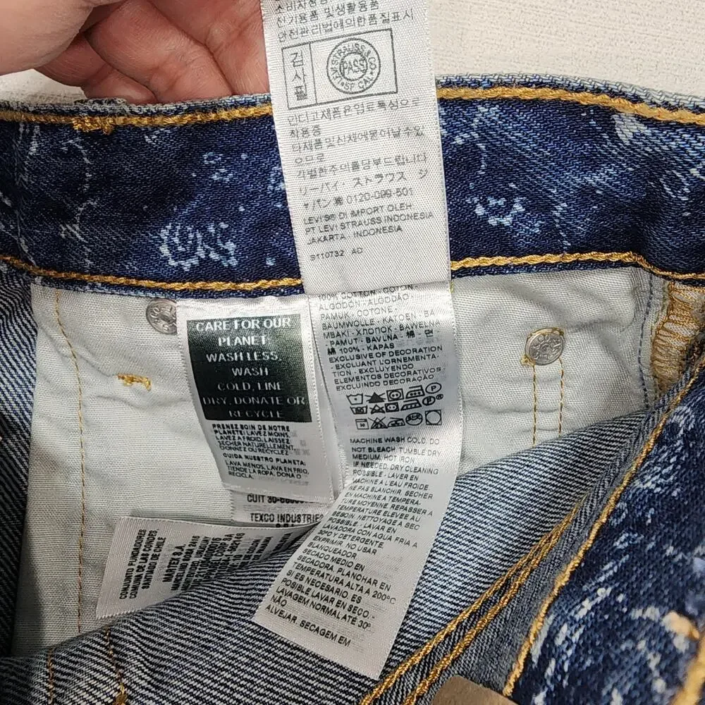 Levi's 501 original W24'' x L30'' women's jeans-button fly
